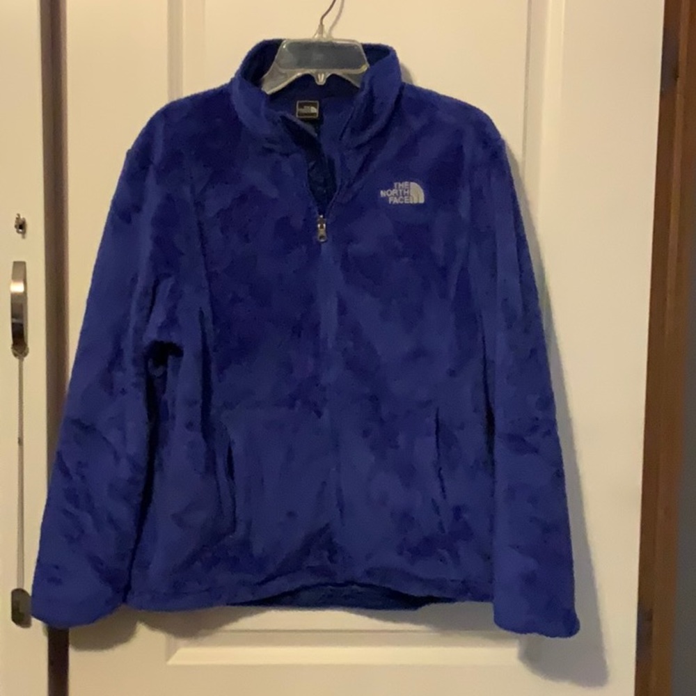 The North Face fuzzy jacket
